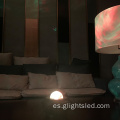 LED Bead 360 grados Room romántica Rotación de la luna navideña Star Sky Proyector Night Light